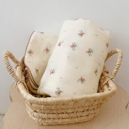 BuLuTu 4-Layer Muslin Blanket