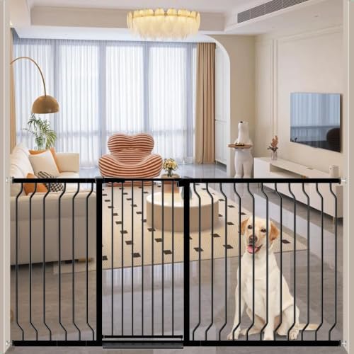 ALLAIBB Black 40.55" Extra Tall Wide Gate