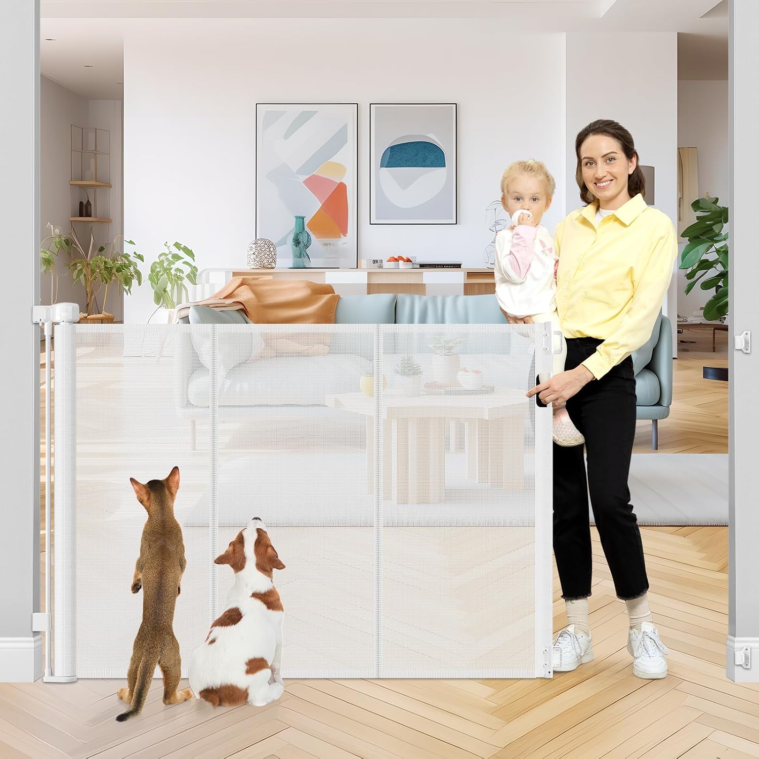 HEELALBABY 42" Extra Tall Gate