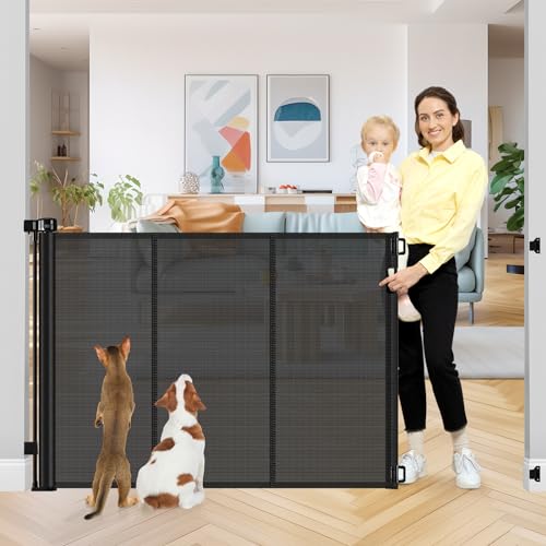 HEELALBABY 42" Extra Tall Retractable Gate