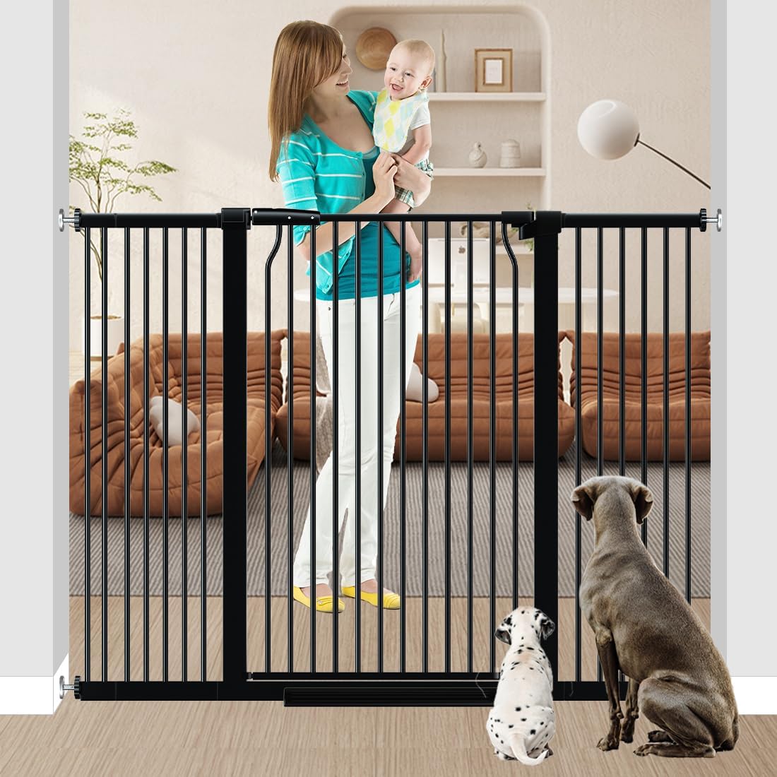 Qonimm 40.5" Extra Tall Baby Gate