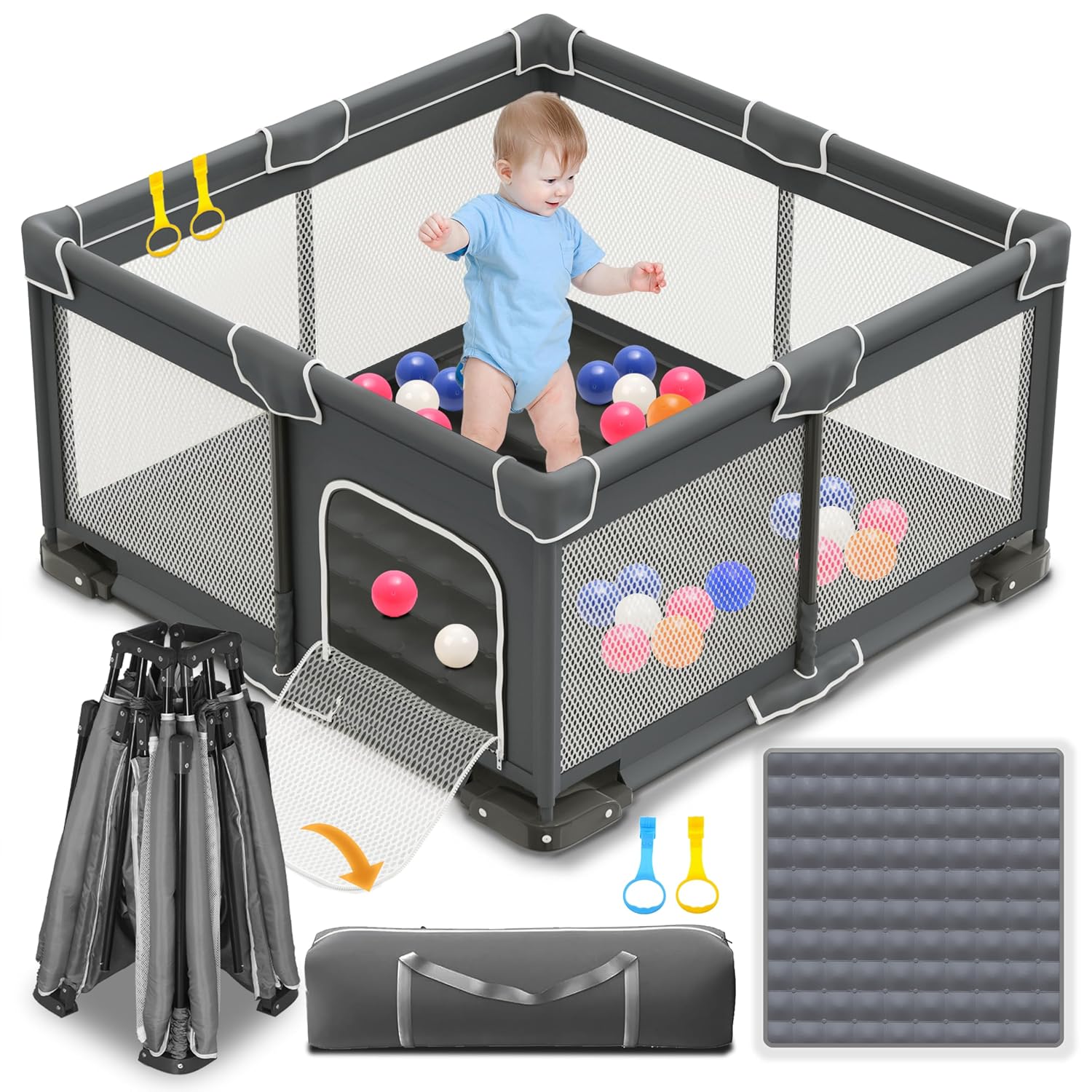 Nebulinda Foldable Playpen