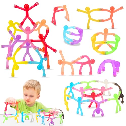 48Pcs Magnetic-People-Magnet-Men, Magnetic Travel Toys for Kids, Creative, Portable and Educational, Funny Magnets for Kids, Small Toys for Classroom Prizes, Easter Egg Stuffers, Office
