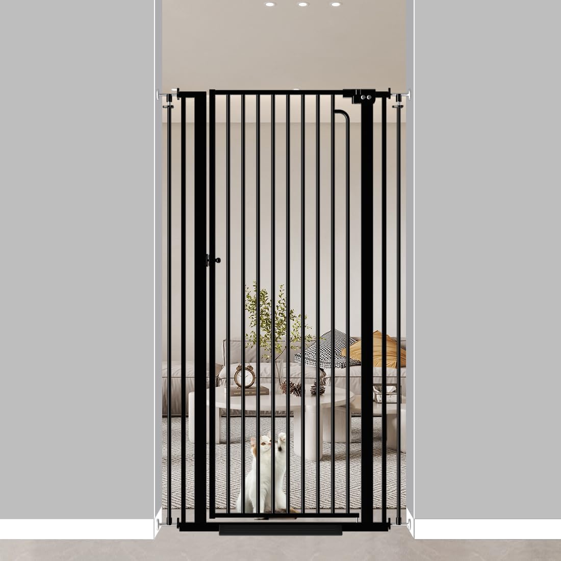 THEYFIRST 57" Extra Tall Cat Gate