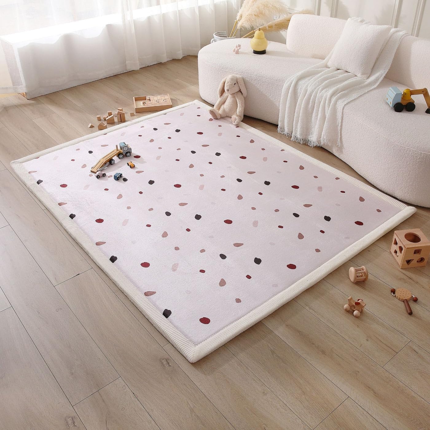 Hakuna Matte Coral Velvet Play Mat
