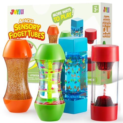 JOYIN 4-Pack Fidget Tubes