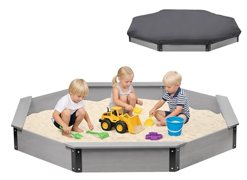85''x78''x9'' Octagon Sandbox (Soliwood)
