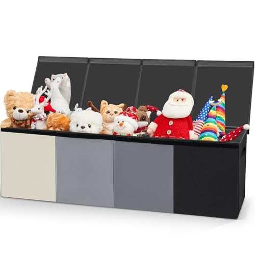 Patelai Extra Large Toy Box (Gray Series)