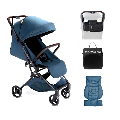 MAMAZING Lightweight Baby Travel Stroller (Blue)