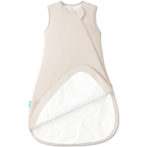 Supersoft Sleep Sack 1.0 TOG, Premium Bamboo Viscose Baby Sleeping Bag 2-Way Zipper Sleep Sack Baby Wearable Blanket