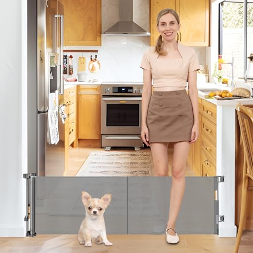 Borthmiu 20" Retractable Short Gate (Gray)