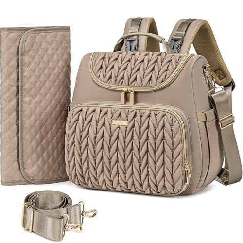 Tealari 4 in 1 Convertible Diaper Bag (Top Rated)