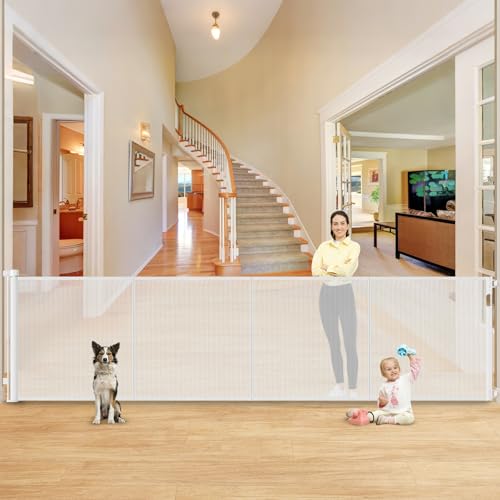 HEELALBABY 42" x 159" Retractable Gate