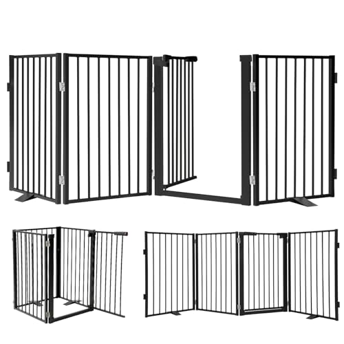 Snagle Paw Metal Gate w/ Door (Black)
