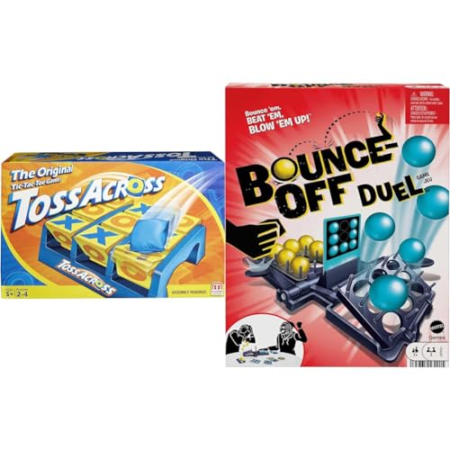Mattel Games Bundle of Toss Across + Bounce-Off