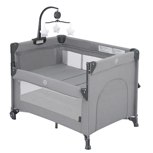 QUTANIX 2-in-1 Baby Playard
