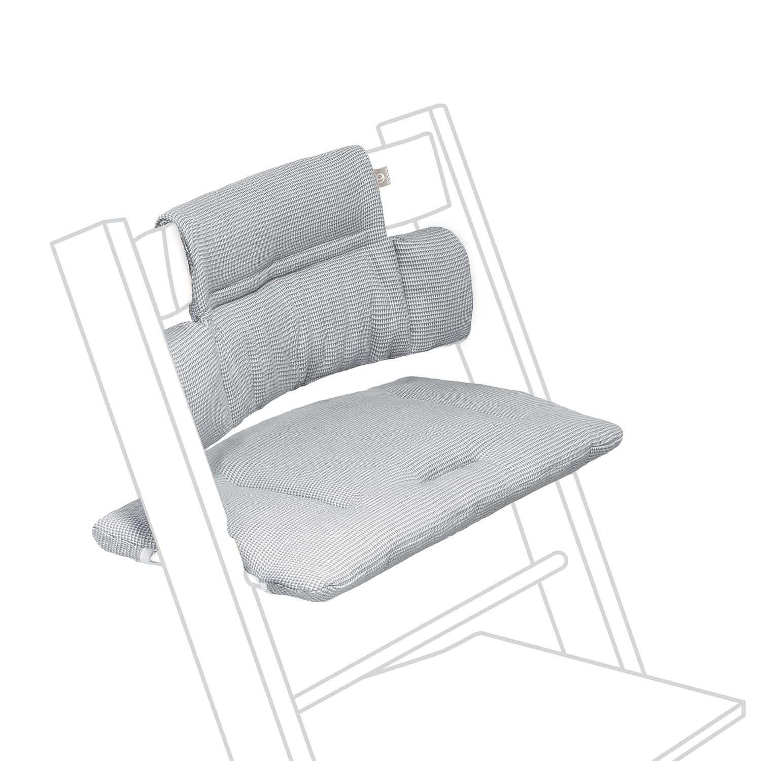 Stokke Tripp Trapp Classic Cushion 2, Nordic Blue - Pair with Tripp Trapp Chair or High Chair for Support & Comfort - Machine Washable