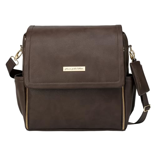 Petunia Pickle Bottom Boxy Backpack, Diaper Bag, Stylish Baby Bag, Spacious Backpack, On-The-Go Moms, Saddle