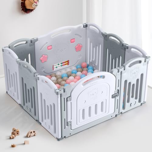 UANLAUO 10-panel playpen