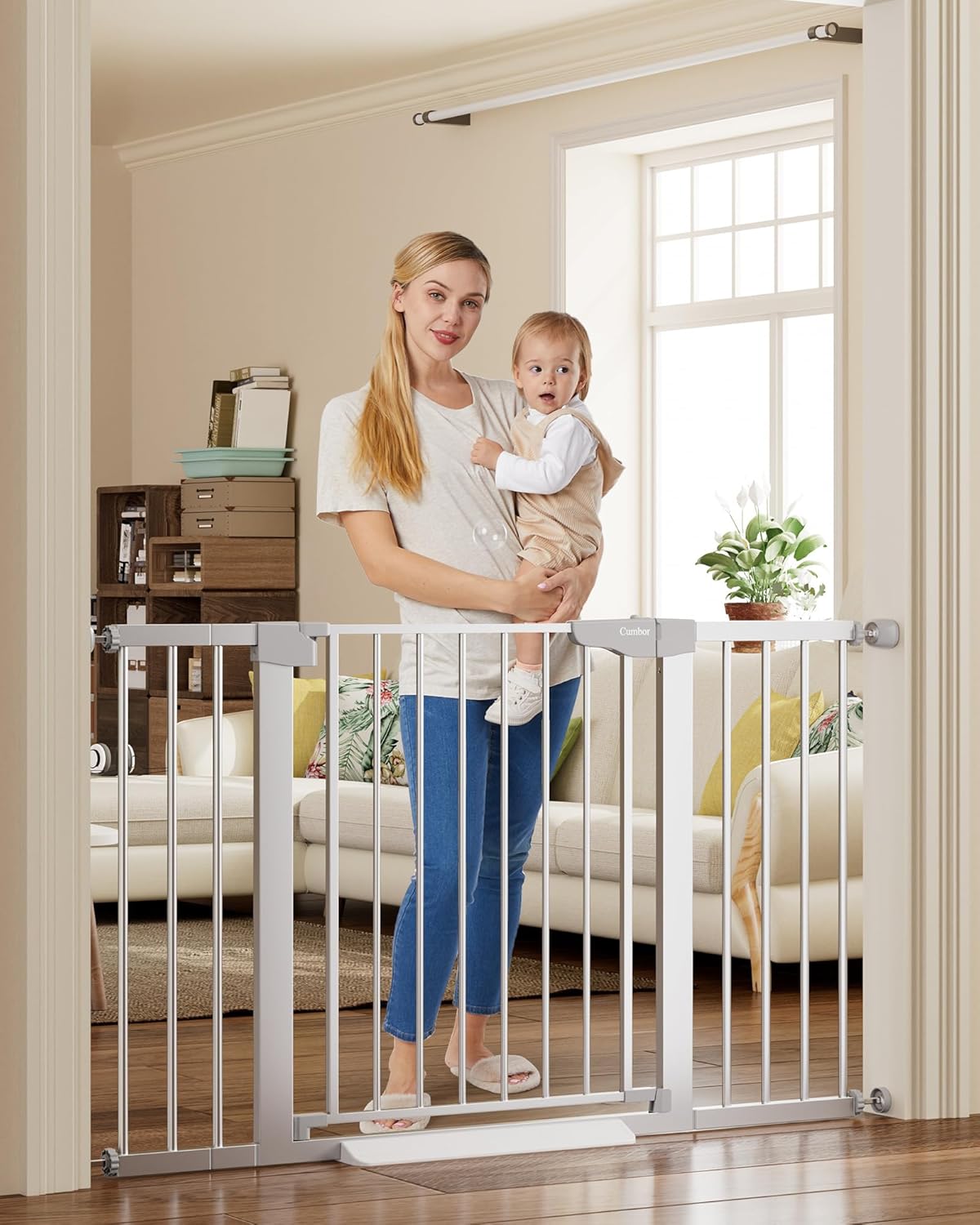 Cumbor 29.7-51.5" Baby Gate Extra Wide