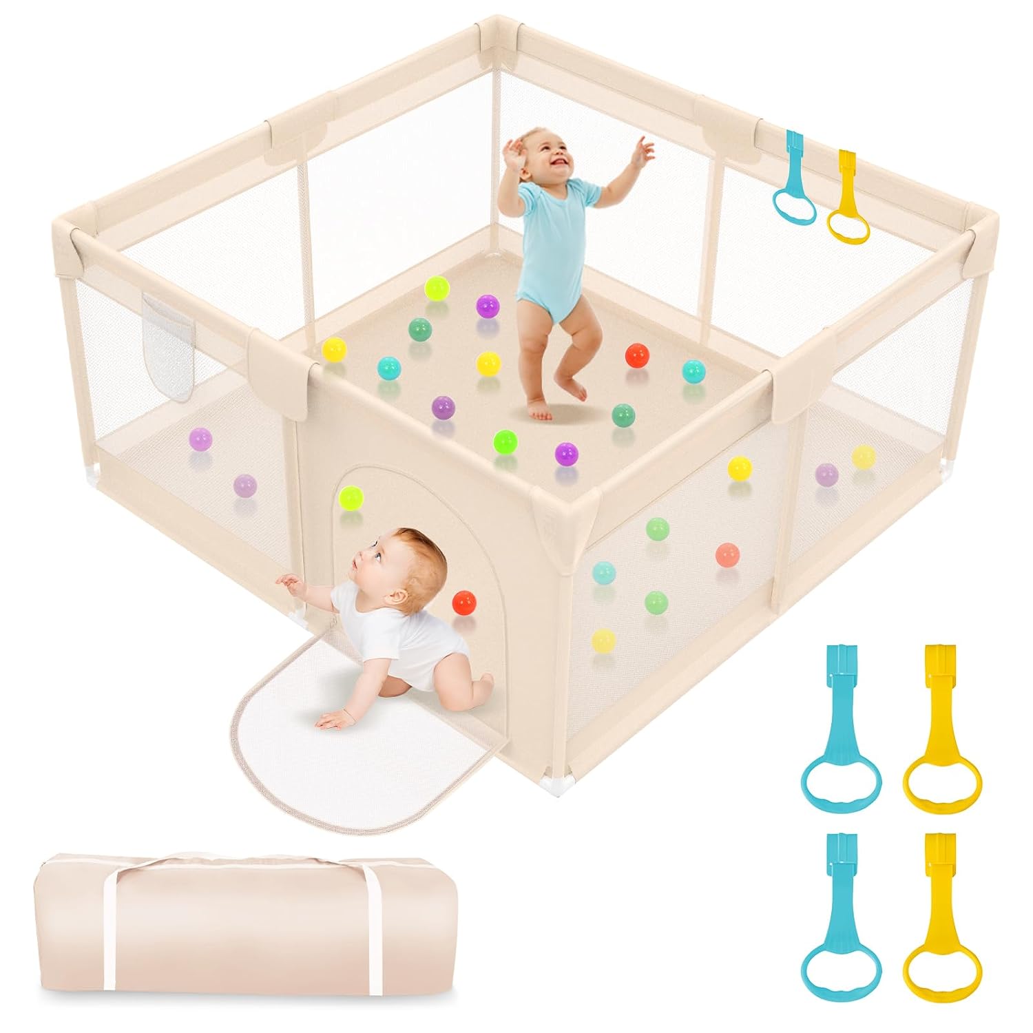 Playpen for Babies and Toddlers 50x50 - Abdtech
