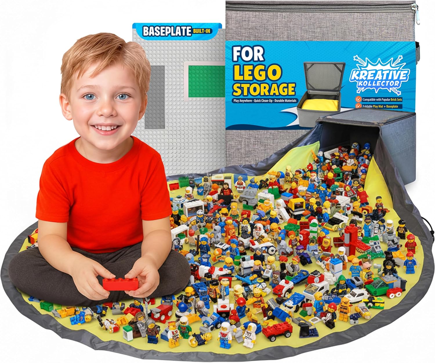 BrickCaddy Toy Storage Box