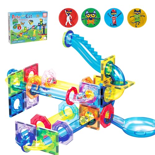 PicassoTiles 62pcs Marble Run