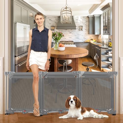Stcockis 24" Freestanding Dog Gate