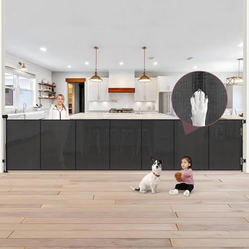 Reinforced 41" Extra Tall Pet Gate (Retractable)