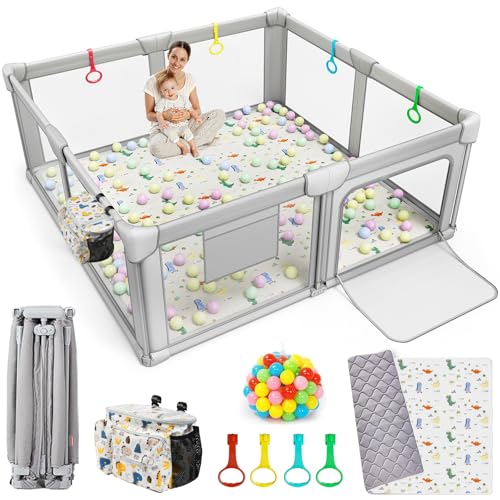 ADOTOCAM Foldable Baby Playpen