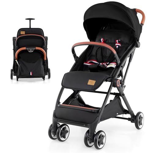 BABY JOY Lightweight Baby Stroller (Black)