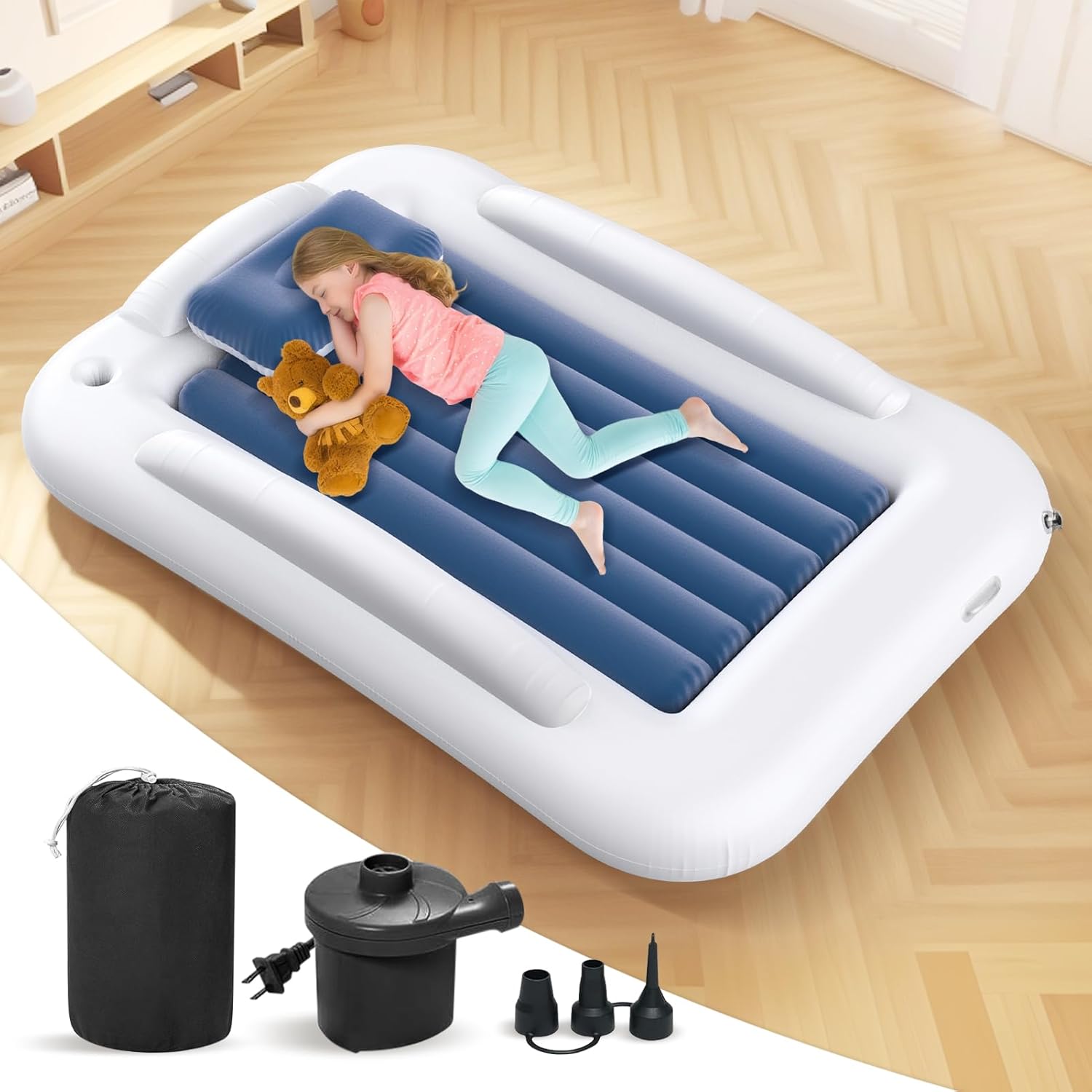 Deeteck Inflatable Toddler Travel Bed