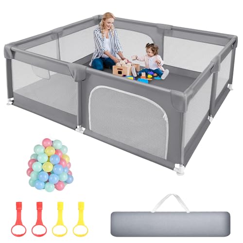 Sour Lemon Baby Playpen 79x71"