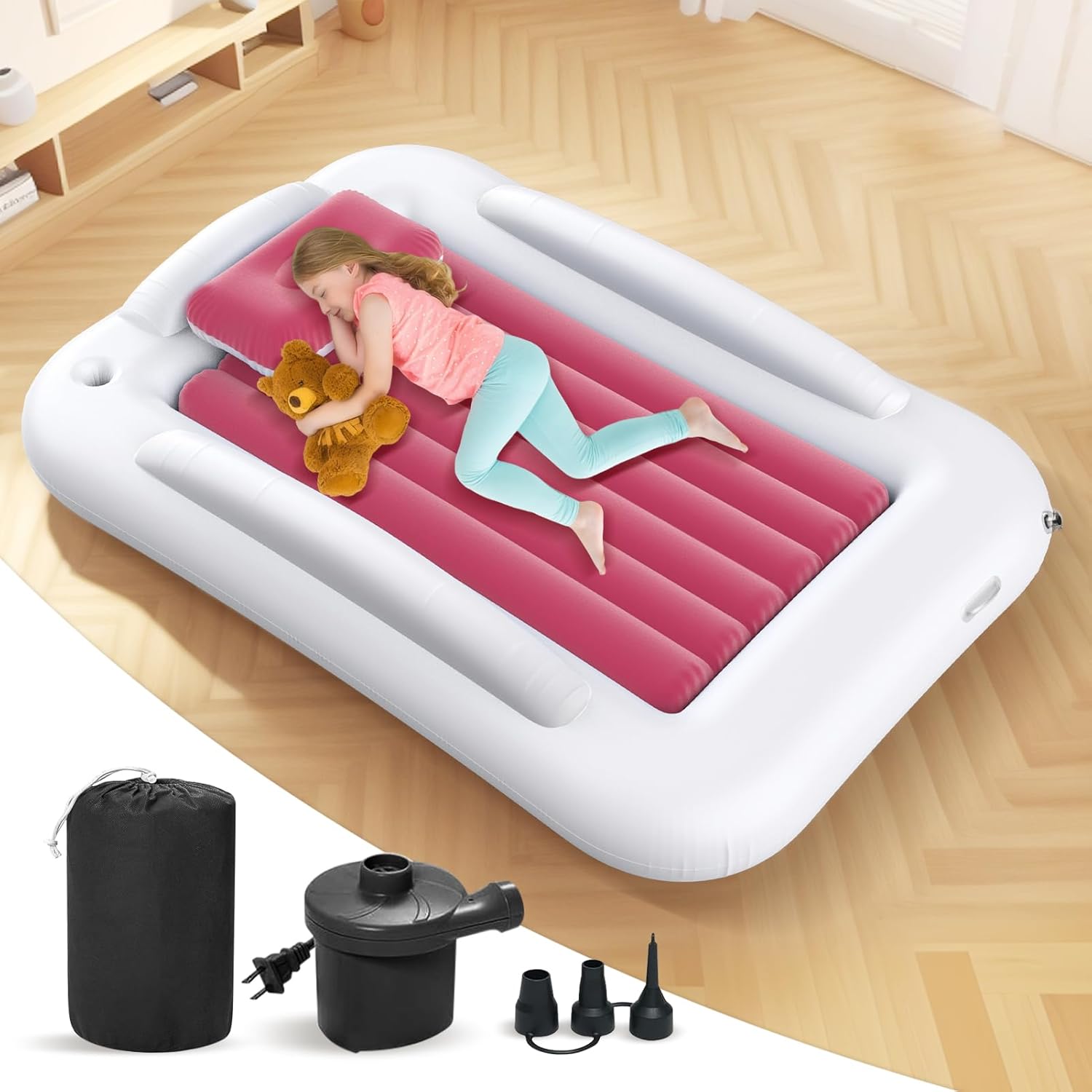Deeteck Inflatable Toddler Travel Bed (60")