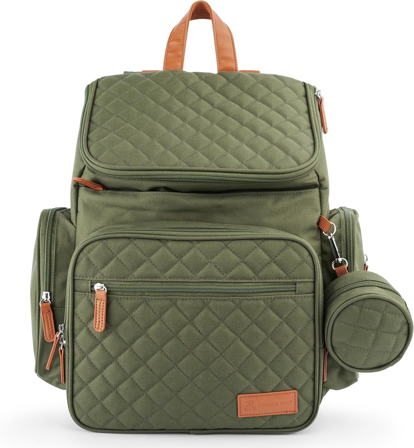 DelMar Large Diaper Bag (Army Green)