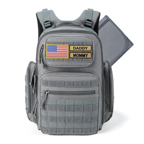 MIRACOL Outdoor Military Diaper Backpack