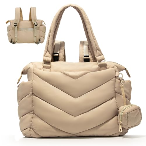 ILCOLPO Puffer Tote (Apricot)