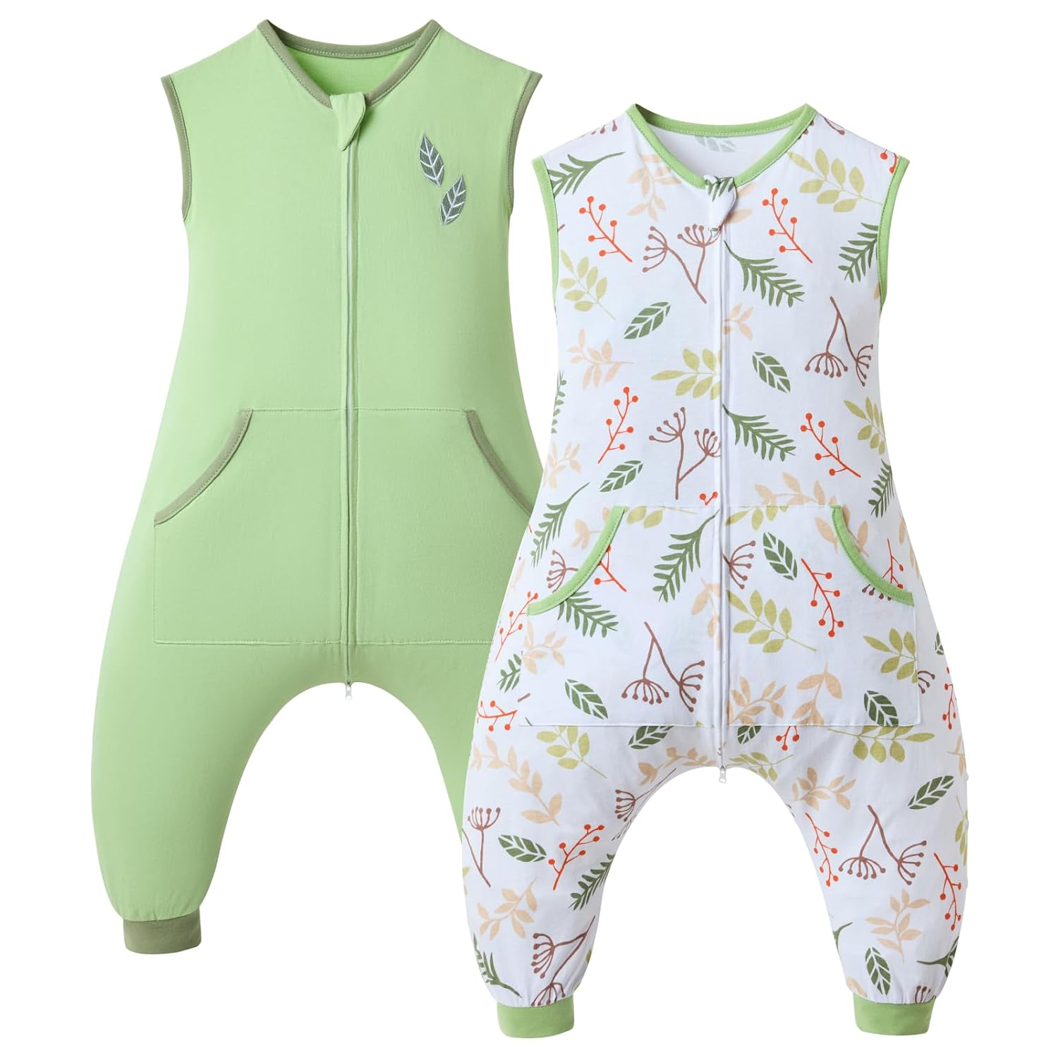WONDAY 2-Pack Sleep Sack with Legs (Planet)