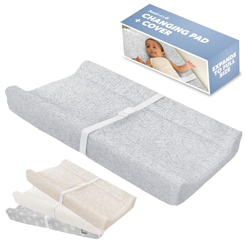 Jool Baby Soft Changing Pad (Gray/Wave)