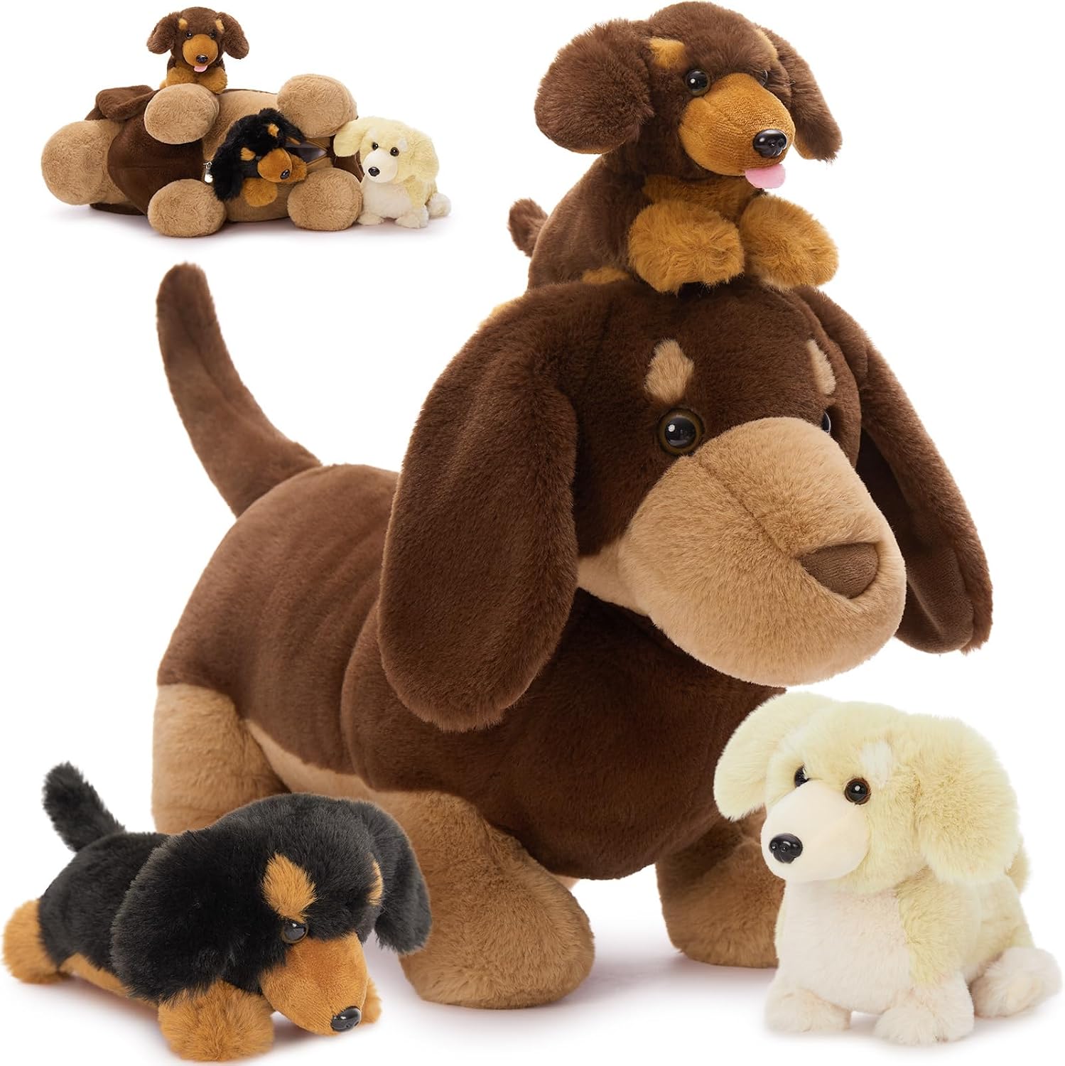 Muiteiur 18" Dachshund 4-Pack
