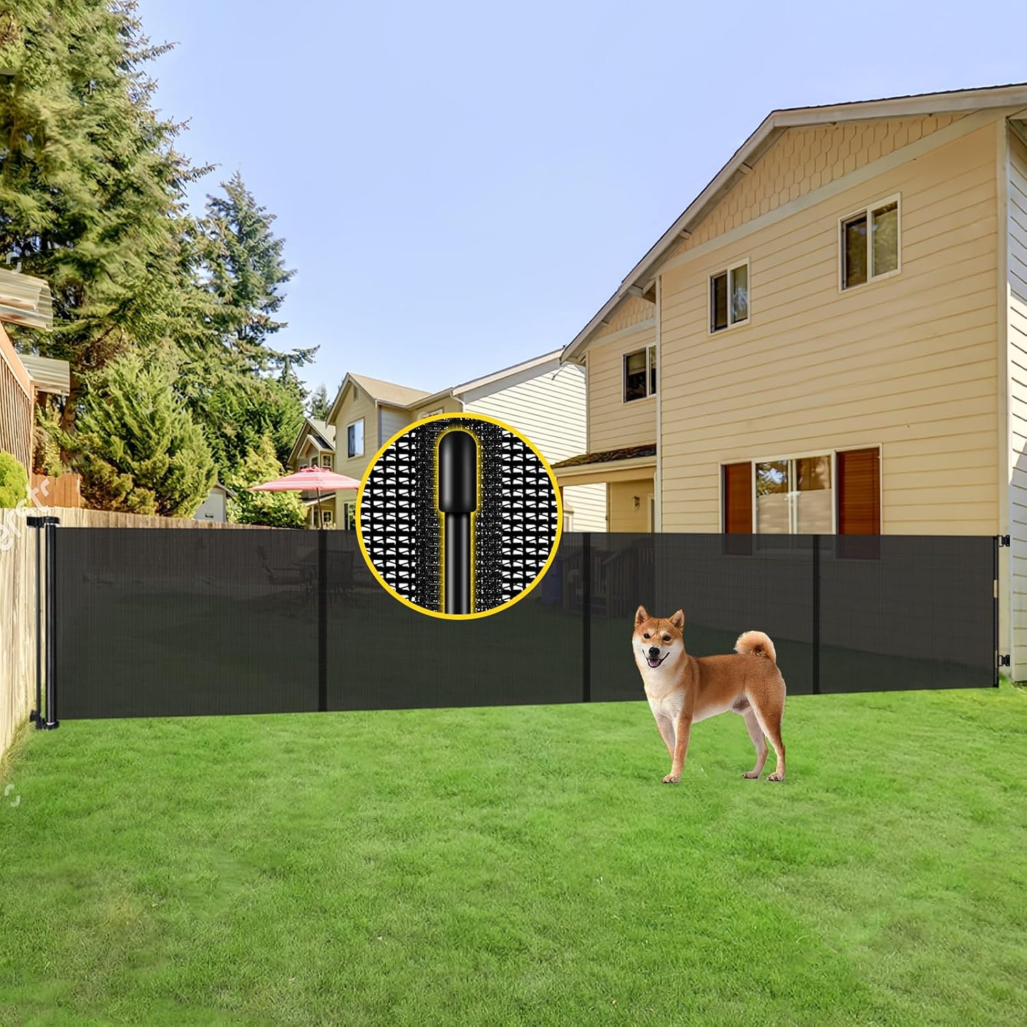 Bingguz 200" Retractable Gate