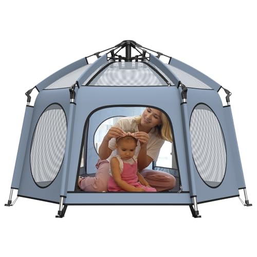 Baby Playpen with Canopy