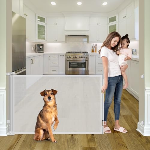 KISKIZ 56" Retractable Gate (Gray)