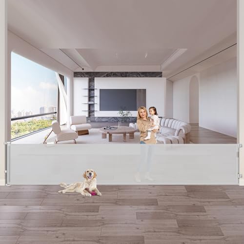 KISKIZ 160" Extra Long Retractable Gate