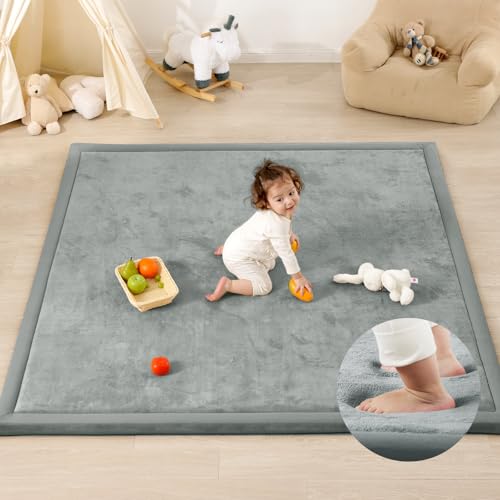 PaPaMat 1.3" Thick Play Mat (Light Grey)