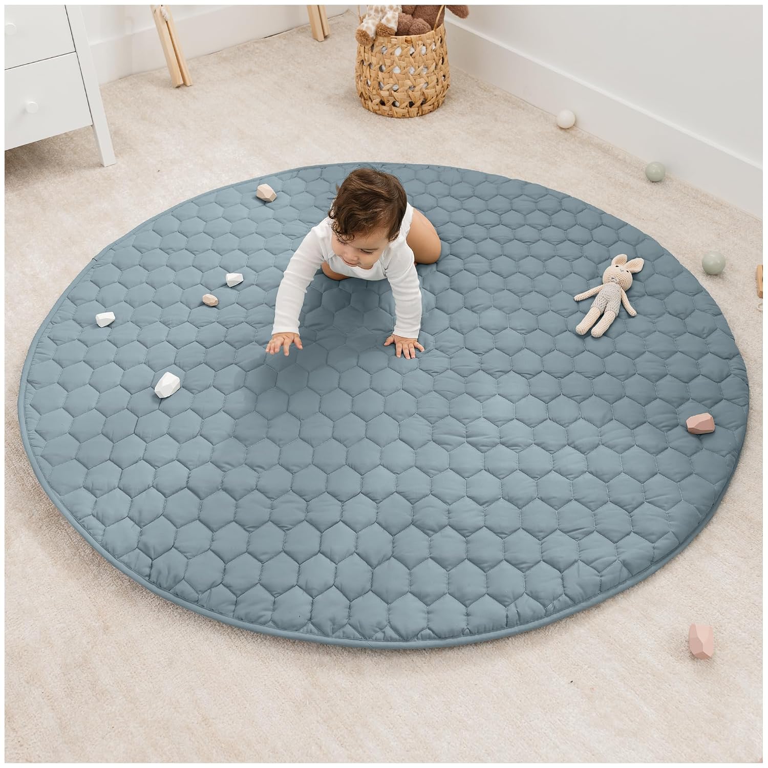Comfy Cubs Round Kids Play Mat