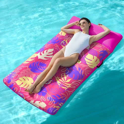 SLOOSH Inflatable Pool Floats Raft - Pink