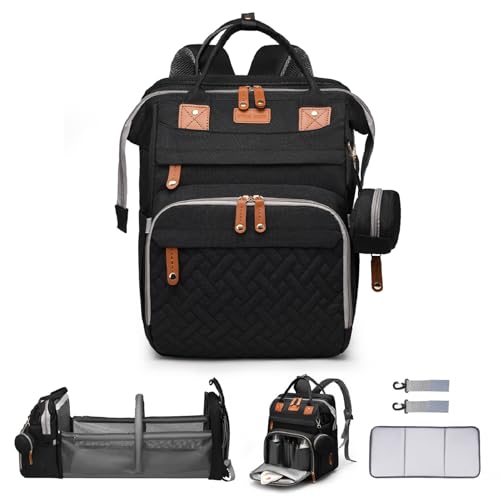 ANWTOTU Diaper Bag (Black)