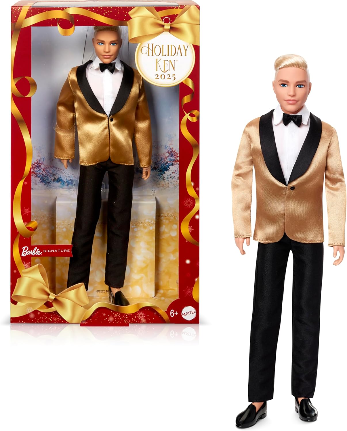 Barbie 2025 Holiday Blonde Ken