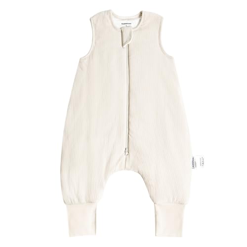 Rayon Made from Bamboo Toddler Sleep Sack with Feet 12-24 Months 1.0 Tog Breathable Sleep Sack 1t-2t Ultra Soft Baby Wearable Blanket with Legs Unisex Sleeping Bag with 2-Way Zipper